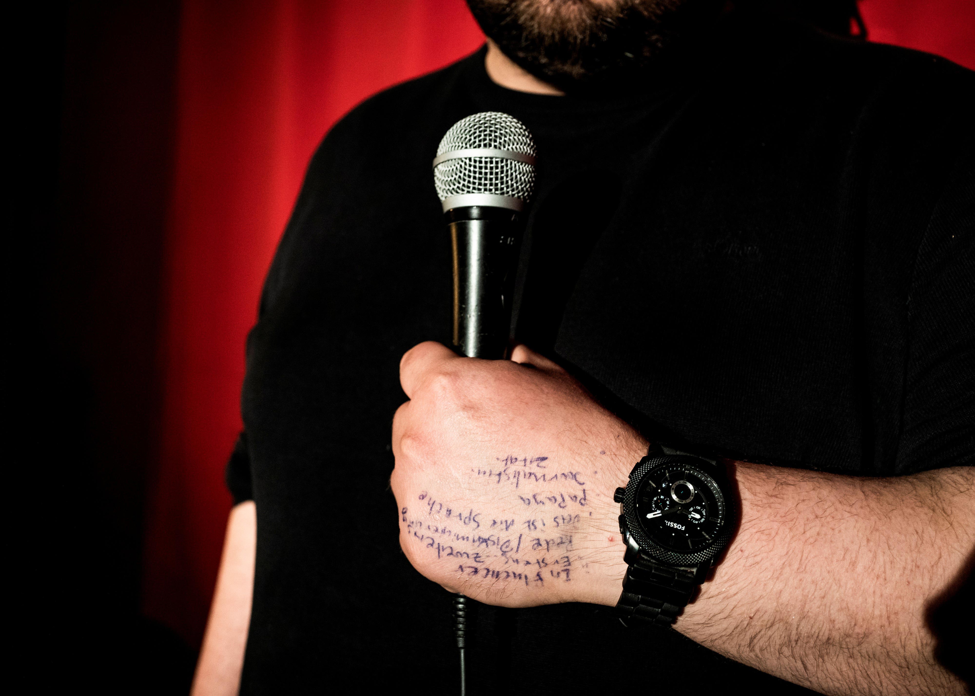 Wichtig bei Stand-up: einfach machen, selbst wenn die Ideen noch nicht perfekt ausgegoren sind