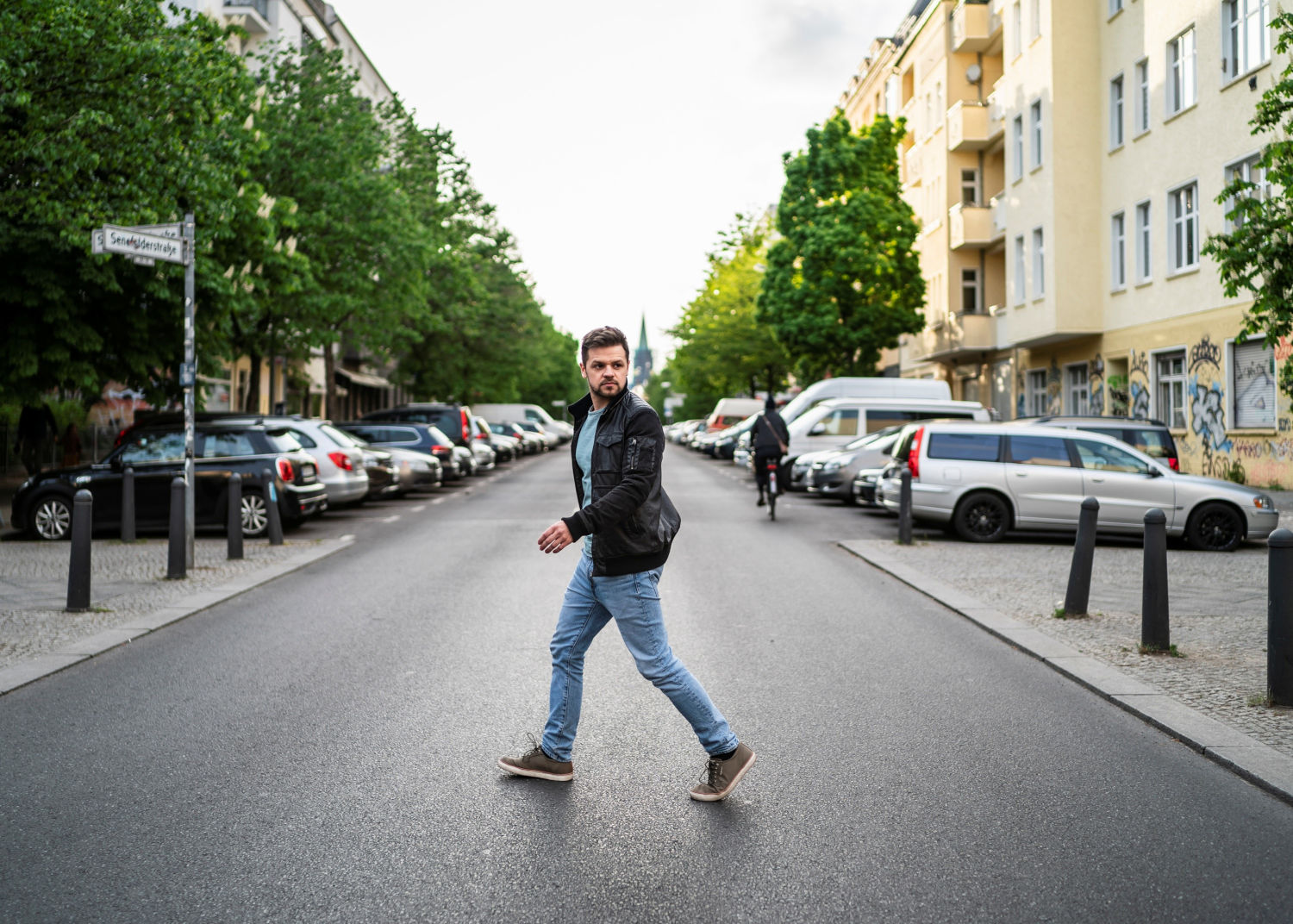 Comedian Hans Thalhammer ist wegen seiner Liebe zu Stand-up nach Berlin umgezogen